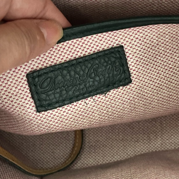 Dooney & Bourke Vintage Rare Pebble Grain Leather Large Hobo Hunter Sac West - Picture 7 of 15